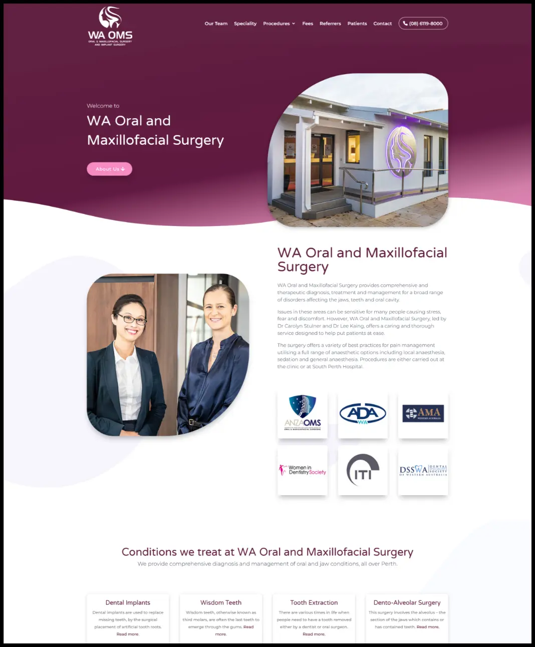 WA Oral and Maxillofacial Surgery